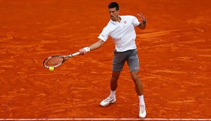 Novak Djokovic hat locker und leicht das Halbfinale in Monte Carlo erreicht
