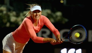 Maria Sharapova präsentiert sich vor den French Open in guter Form