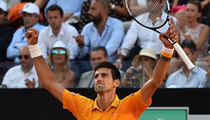 Novak Djokovic feierte seinen 22. Sieg in Serie