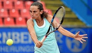 Roberta Vinci konnte im Spiel gegen Nara nicht überzeugen