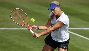 Kerber zeigt sich in Birmingham in guter Verfassung