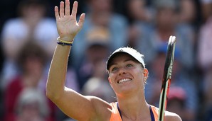 Angelique Kerber steht nach ihrem klaren Sieg über Sabine Lisicki im Finale von Birmingham