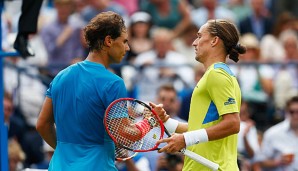 Rafael Nadal schied in Queens bereits in der ersten Runde gegen Alexander Dolgopolov aus