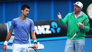 Ende 2013 wurde Becker Trainer des Serben Novak Djokovic