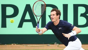 Murray setzte sich gegen den französischen Top-Spieler Jo-Wilfried Tsonga in drei Sätzen durch