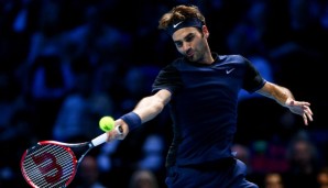 Roger Federer hatte mit Kei Nishikori alle Hände voll zu tun