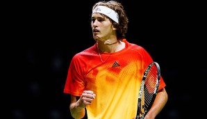 Alexander Zverev ballt die Faust nach einem Sieg