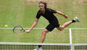 Alexander Zverev greift in Halle nach dem Titel