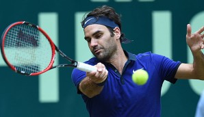 Roger Federer verlor jüngst in Halle gegen Alexander Zverev