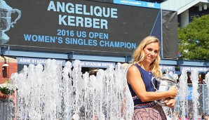 Angelique Kerber hat nach den Australian Open auch die US Open gewonnen