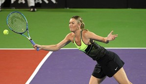 Maria Sharapova hatte bereits Mitte Oktober in Las Vegas ein Benefiz-Turnier bestritten