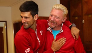 Djokovic will weiter mit Boris Becker arbeiten