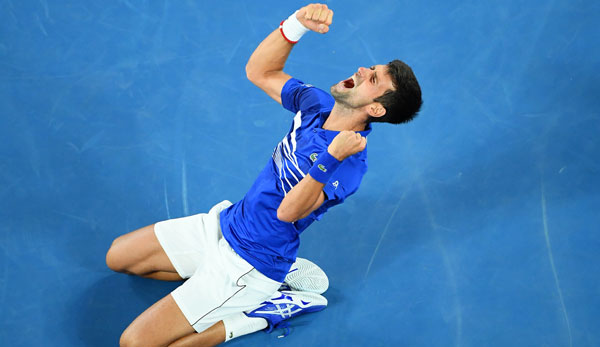 Novak Djokovic gewann seine siebten Australian Open - das ist Rekord.