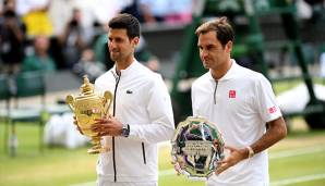 Federer und Djokovic trafen bereits in Wimbledon aufeinander