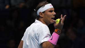 Rafael Nadal verlor sein Auftaktmatch bei den ATP Finals gegen Alexander Zverev.