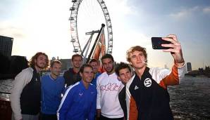 Die versammelte Tennis-Prominenz: In London treffen vom 10. bis 17. November die acht besten Tennisspieler der Welt aufeinander.