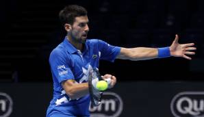 Novak Djokovic will die ATP-Finals zum insgesamt sechsten Mal gewinnen.