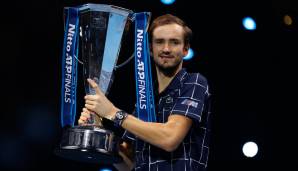 Daniil Medvedev gewann nach dem Masters von Paris auch das Saisonfinale der besten acht Spieler des Jahres in London.