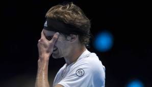 Alexander Zverev hat im ersten Spiel der ATP Finals gegen Daniil Medvedev verloren.