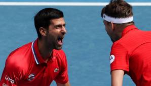 Novak Djokovic hat Serbien zum Sieg geführt.