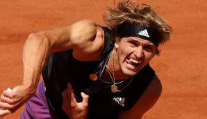 Alexander Zverev schied bei den French Open im Halbfinale aus.