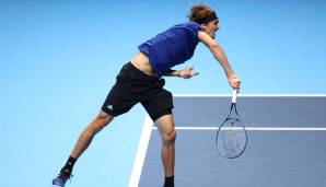 Alexander Zverev muss bei den ATP Finals an Novak Djokovic vorbei.