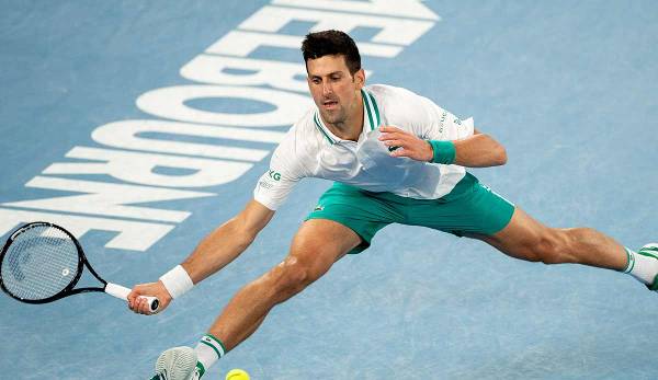 Die Teilnahme von Novak Djokovic an den Australian Open ist fraglich.