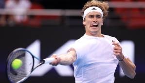 Alexander Zverev hat sein Auftaktmatch beim ATP Cup gewonnen.