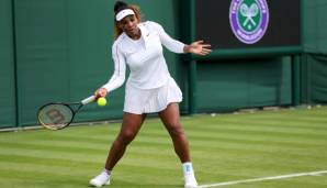 Serena Williams schlägt heute in Wimbledon auf.