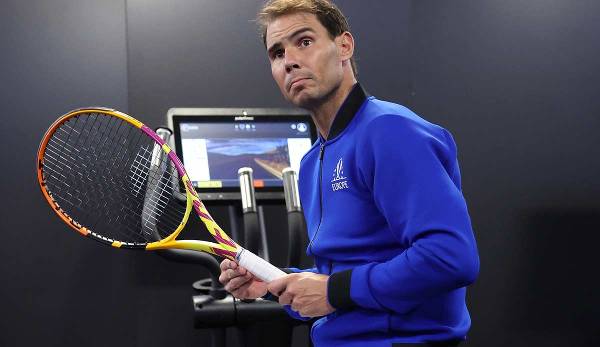 Rafael Nadal wird beim Laver Cup in London nicht mehr zum Einsatz kommen.
