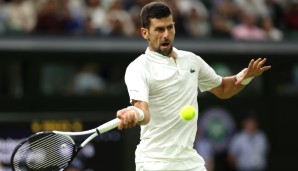 Novak Djokovic geht als Titelverteidiger in das diesjährige Wimbledon-Turnier.