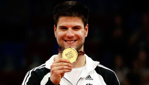 Dimitrij Ovtcharov hat sein zweites Einzel-Gold bei einer Europameisterschaft geholt