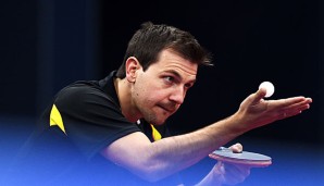 Timo Boll steht mit seinen Düsseldorfern vor dem Ausscheiden in der CL