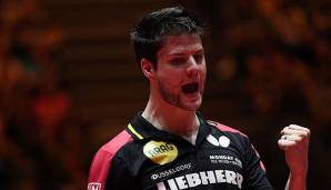 Dimtirij Ovtcharov triumphierte im deutschen Finale gegen Timo Boll