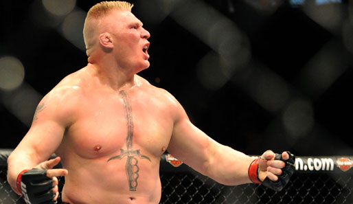 Brock Lesnar kämpft am 30. Dezember im UFC-Octagon gegen Alistair Overeem