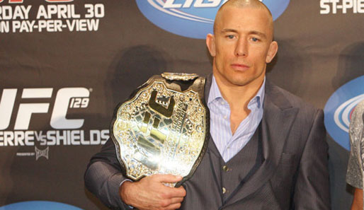 George St. Pierre wird seinen Weltergewichts-Titel bei UFC 137 nicht verteidigen können