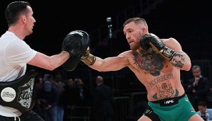 Conor McGregor möchte gegen Box-Weltmeister Floyd Mayweather kämpfen