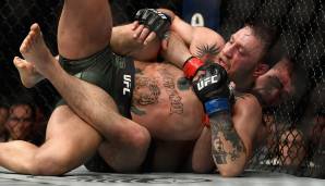 Khabib Nurmagomedov (hier im Fight gegen Conor McGregor) wird bei UFC 254 seinen Titel gegen Justin Gaethje verteidigen.