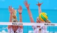 Die deutschen Volleyball-Damen waren auch in Baku am Start