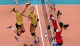 Die deutschen Volleyballerinnen verpassten die dritte EM-Medaille in Folge