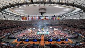 Die Volleyball-EM in Polen wurde feierlich eröffnet