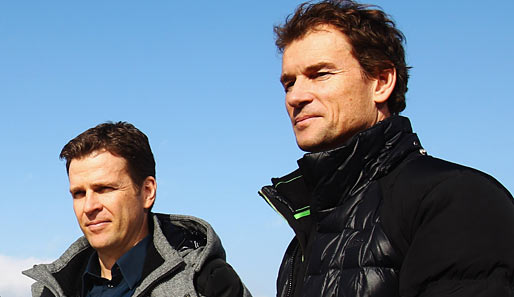 Oliver Bierhoff (l.) und Jens Lehmann befürworten die Olympiabewerbung Münchens