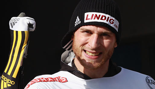 Frank Rommel gewann bei der Skeleton-WM am Königssee die Bronzemedaille