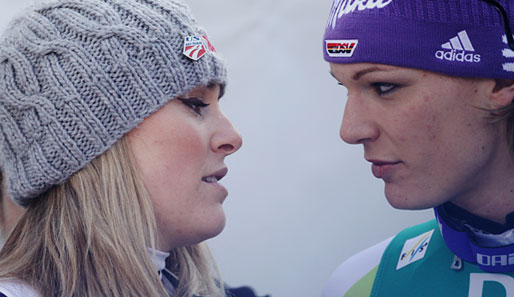 Maria Riesch und Lindsey Vonn waren wohl die längste Zeit befreundet