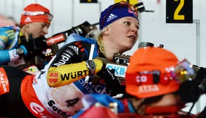 Miriam Gössner wurde bereits zweimal Staffel-Weltmeisterin