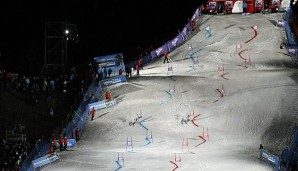 Erst zwei Mal konnte der Parallelslalom in München stattfinden