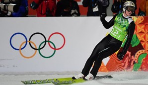 Thomas Morgenstern holte mit der Mannschaft Silber bei Olympia