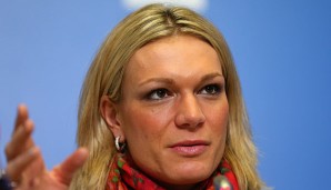 Maria Höfl-Riesch versucht, das Positive der Saison zu sehen