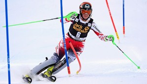 Nicole Hosp hat überraschend den Weltcup-Slalom in Aspen gewonnen