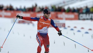 Petter Northug hat mit seinem Verfolgungs-Sieg in Oberstdorf die Gesatmführung übernommen